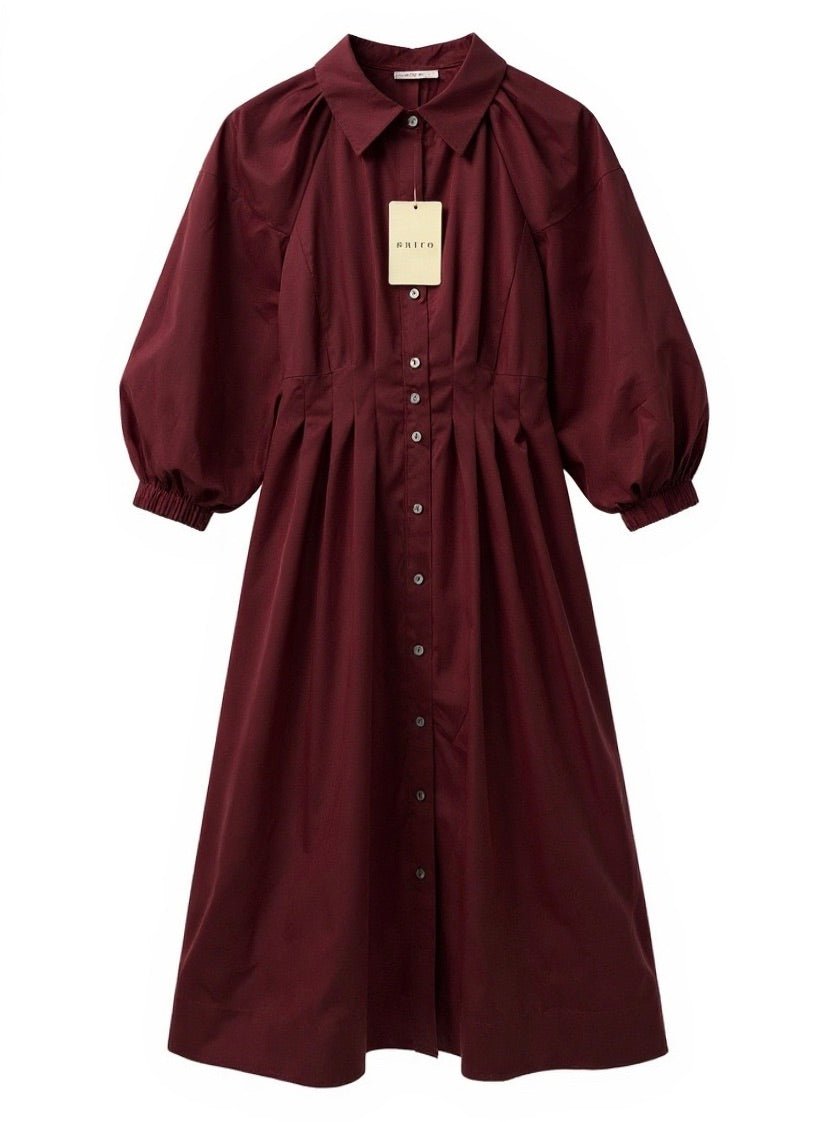 "Catrina" Midi Dress, 2 colors - The Katie Grace Boutique