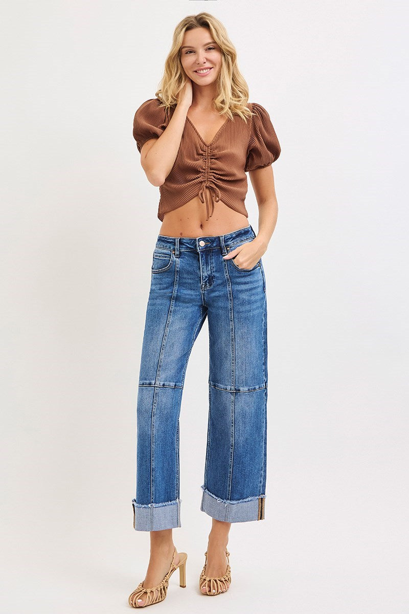 "Kelly" Seamed Jeans