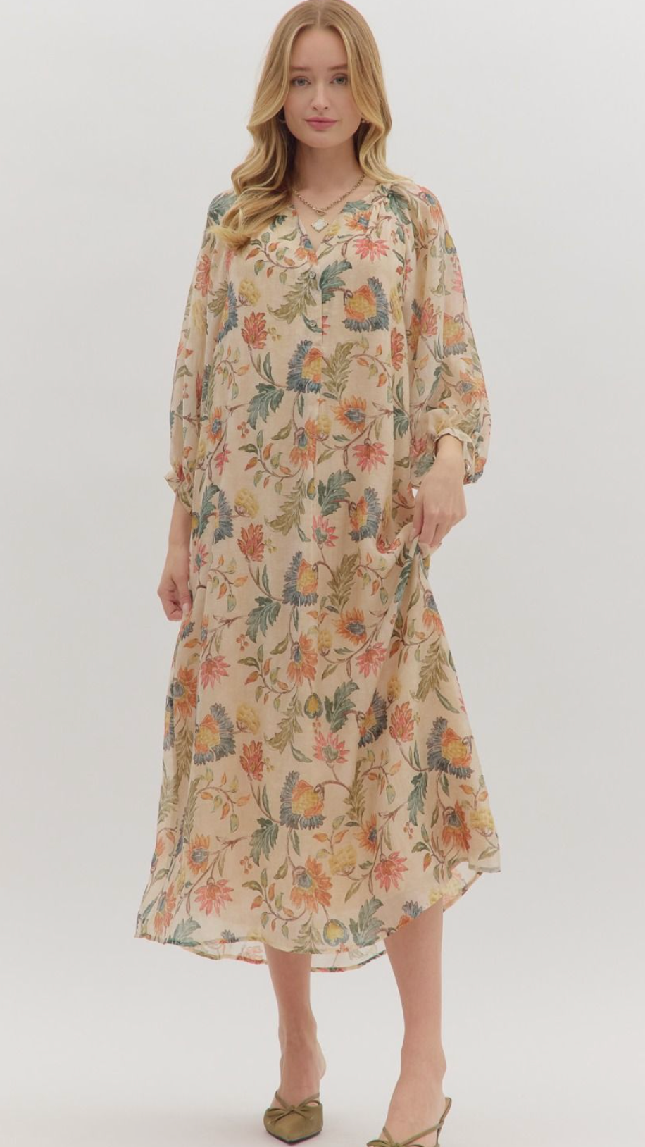 "Ophelia" Midi Dress