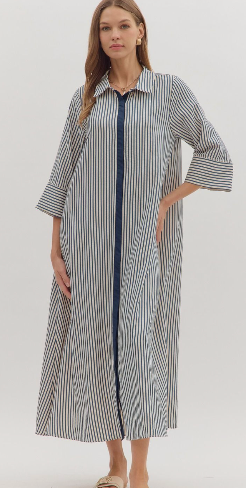 "Melody" Striped Dress, 3 colors - The Katie Grace Boutique