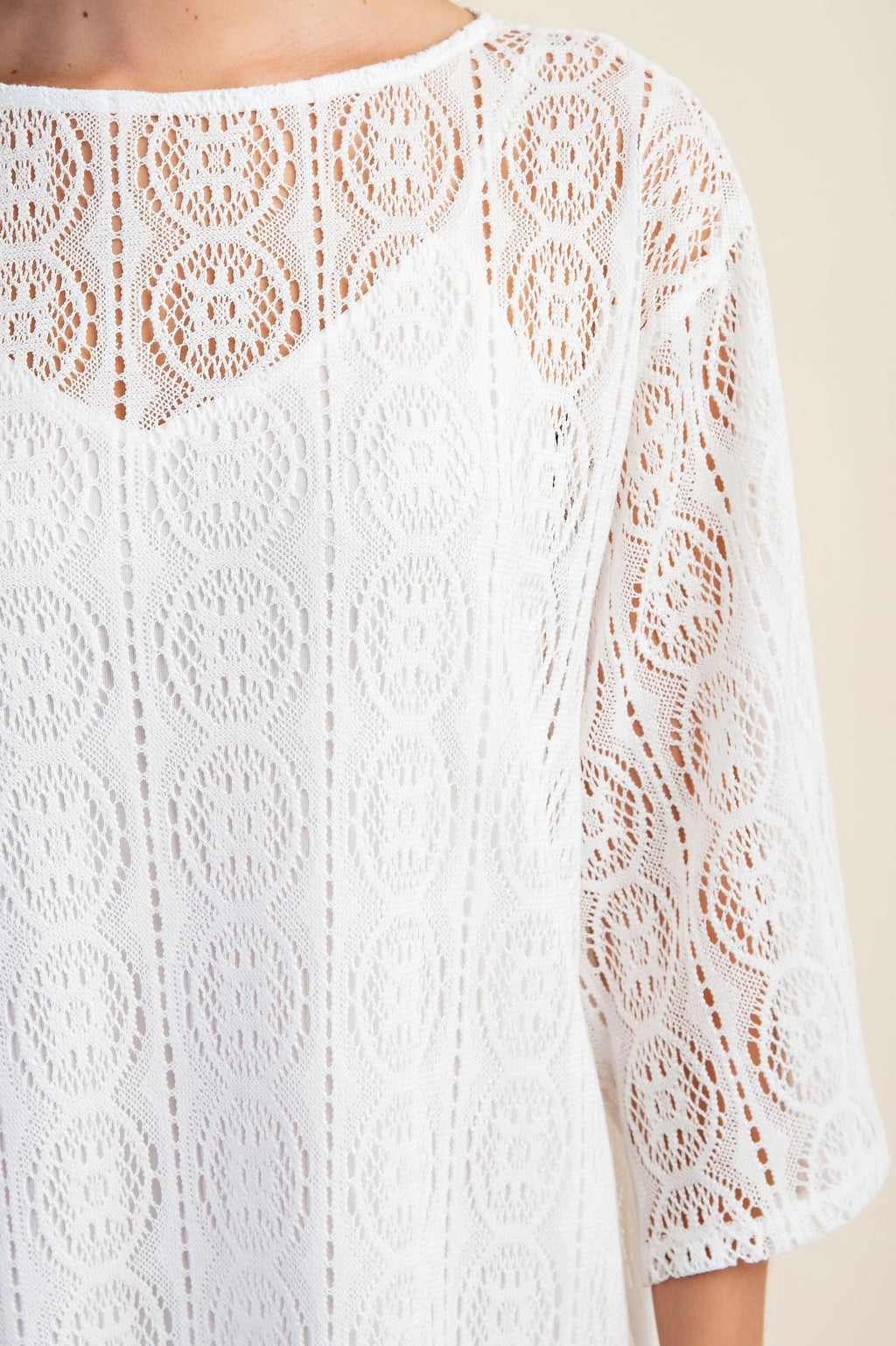 "Whitney" Layered Lace Maxi Dress - The Katie Grace Boutique
