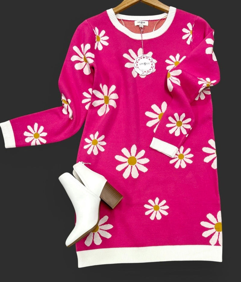 "Daisy" Sweater Dress