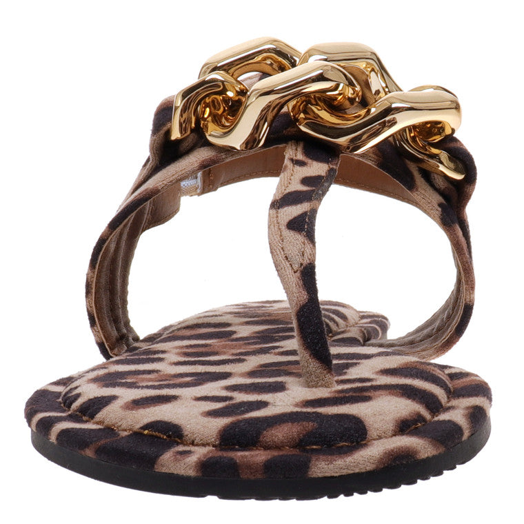 "Lulu" Leopard Sandal