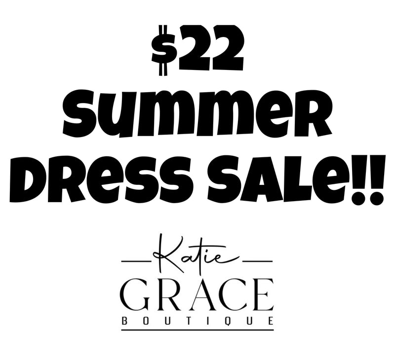 $22 DRESS SALE