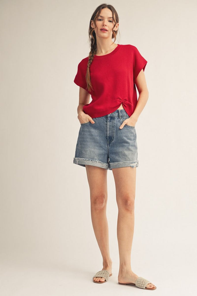 "Trish" Short Sweater