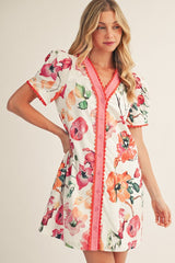 "Audra" Floral Dress