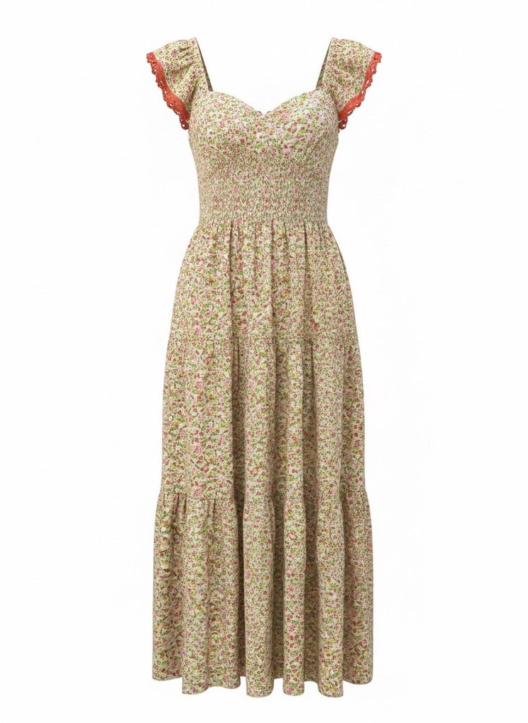 "Emily" Tiny Floral Print  Dress, 2 colors - The Katie Grace Boutique