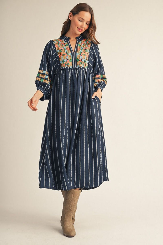 "Laurel" Midi Dress