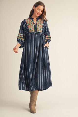"Laurel" Midi Dress