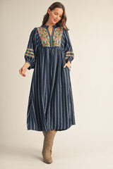 "Laurel" Midi Dress