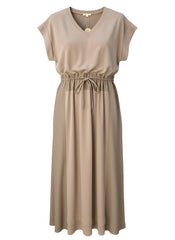 "Calista" Midi Dress - The Katie Grace Boutique