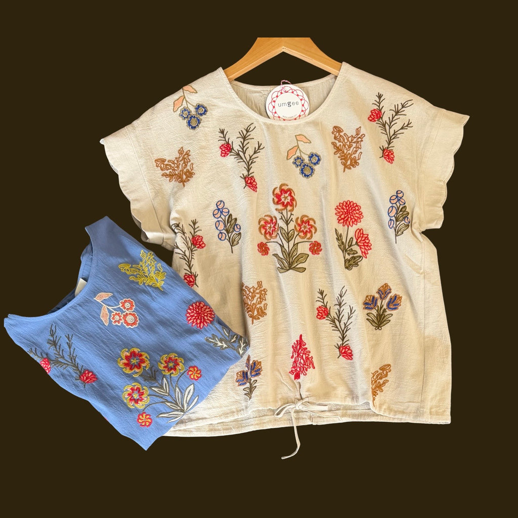 "Shannon" Embroidered Top