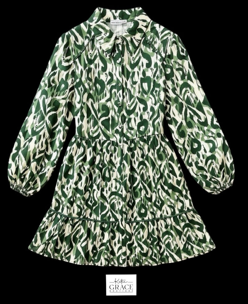 "Aleah" Printed Dress