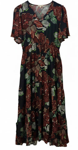 "Tasha" Floral Dress - The Katie Grace Boutique