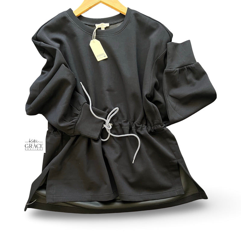 "Tara" Drawstring Top