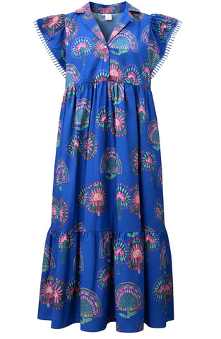 "Katy" Tiered Midi Dress