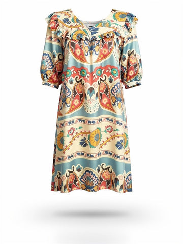 "Jessica" Short Sleeve Dress - The Katie Grace Boutique