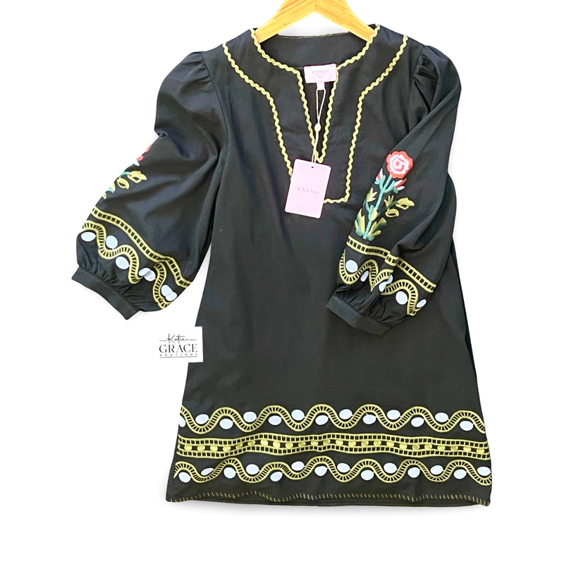 "Emily" Embroidered Dress