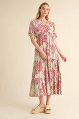 "Lena"Midi Dress