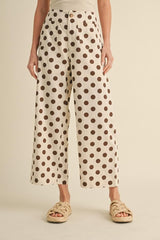 "Dot" Polka Dot Pants, PLUS
