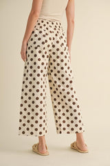 "Dot" Polka Dot Pants, PLUS