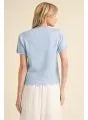 "Nelah" Scalloped Knit Top, 2 colors - The Katie Grace Boutique