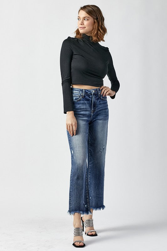 "Adelyn" Cropped Jeans - The Katie Grace Boutique