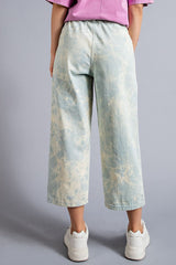 "Amber" Cropped  Wide Leg Jeans - The Katie Grace Boutique