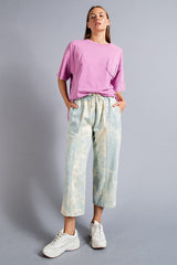 "Amber" Cropped  Wide Leg Jeans - The Katie Grace Boutique