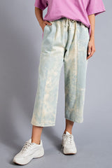 "Amber" Cropped  Wide Leg Jeans - The Katie Grace Boutique