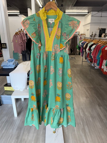 "Summer" Floral Midi Dress