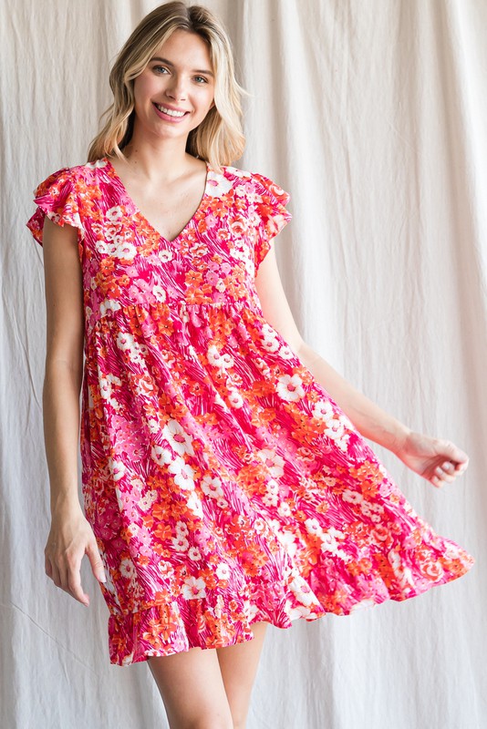"Analise" Floral Dress