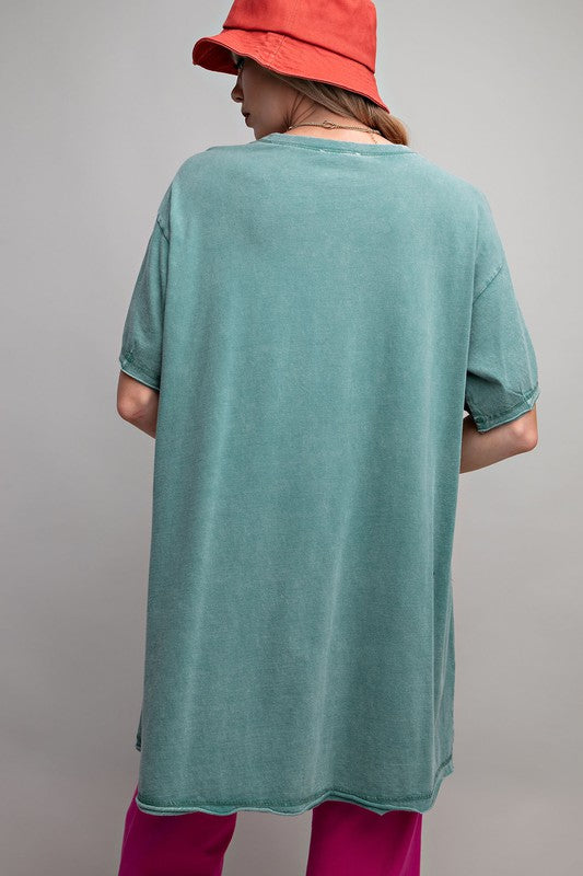 "Avery" Mineral Washed Tunic