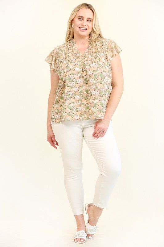 "Blakely" Floral Blouse