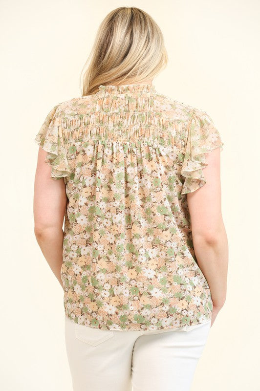 "Blakely" Floral Blouse