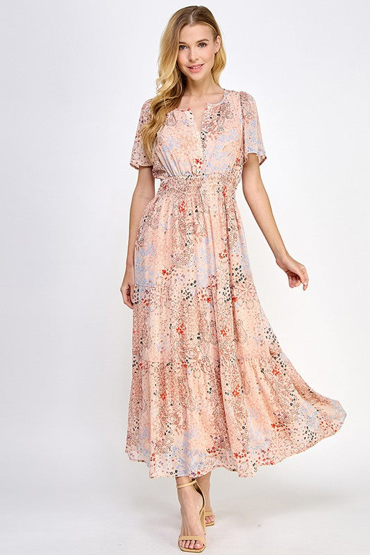 "Briella" Chiffon Dress