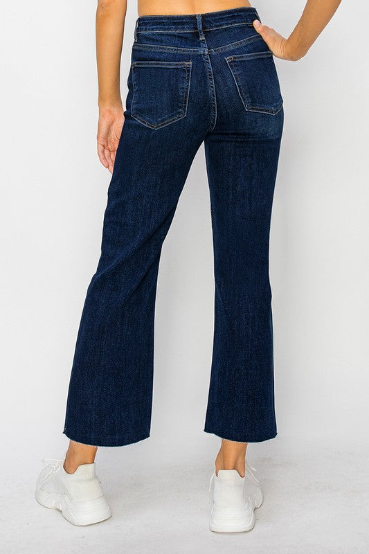 "Oakley" Dark Cropped Jeans - The Katie Grace Boutique