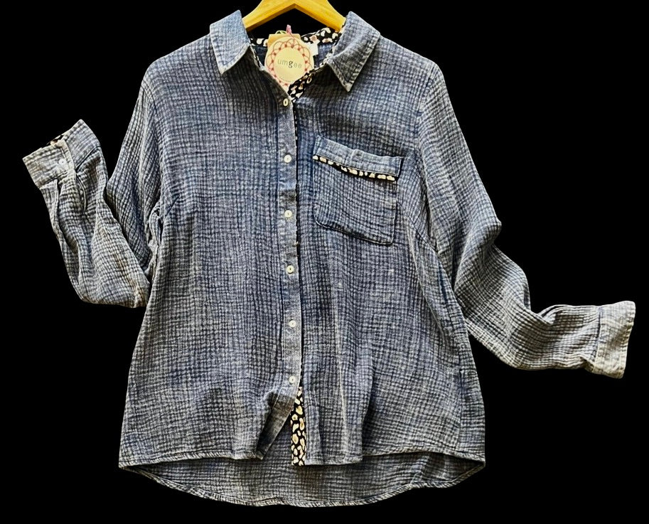 "Lisa" Mineral Washed Soft Cotton