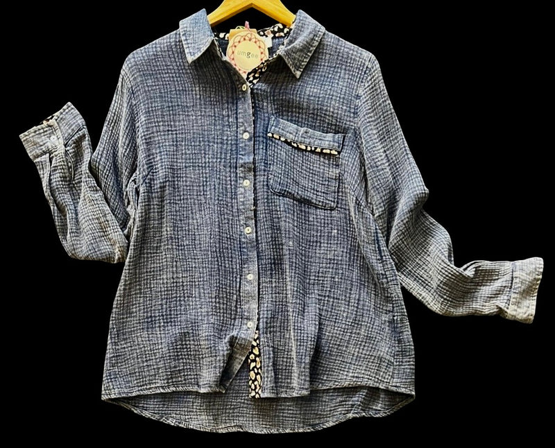 "Lisa" Mineral Washed Soft Cotton