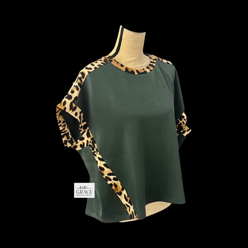 "Bambi" Butter Soft Leopard Top
