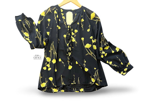 "Libby" Blouse - The Katie Grace Boutique