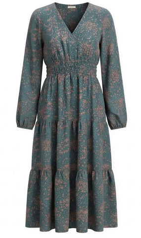 "Michelle" Long Sleeve Dress - The Katie Grace Boutique