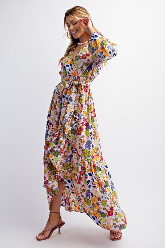 "Mirabelle" Floral Maxi Dress