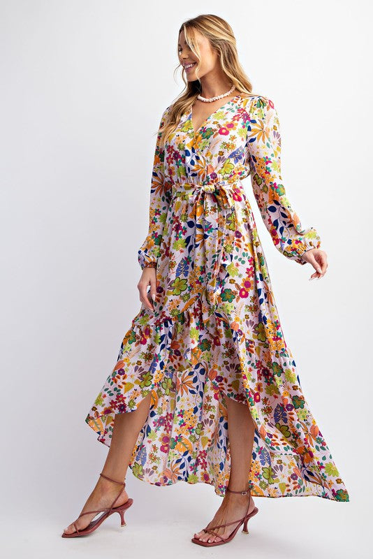 "Mirabelle" Floral Maxi Dress