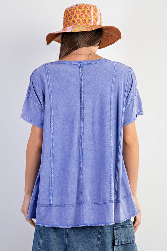 "Trixie" Mineral Washed Top