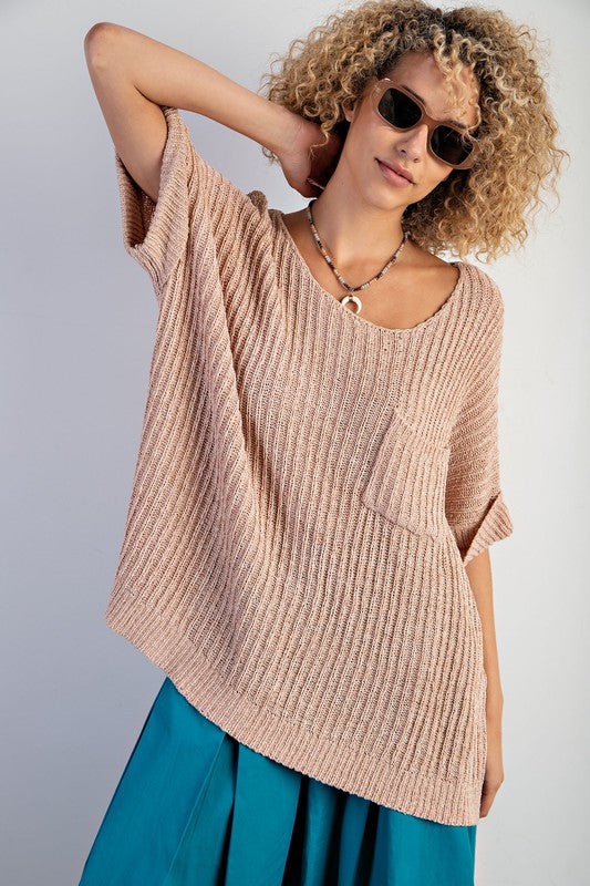 "Rebecca" Oversized Sweater - The Katie Grace Boutique