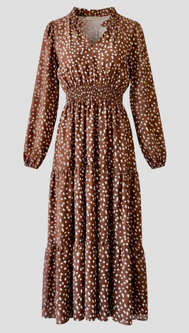 "Trista" Smocked Waist Dress