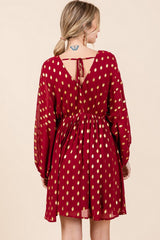 "Stacia" Dolman Sleeve Dress - The Katie Grace Boutique