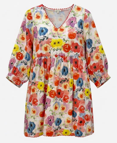 "Pippa" Floral Dress - The Katie Grace Boutique