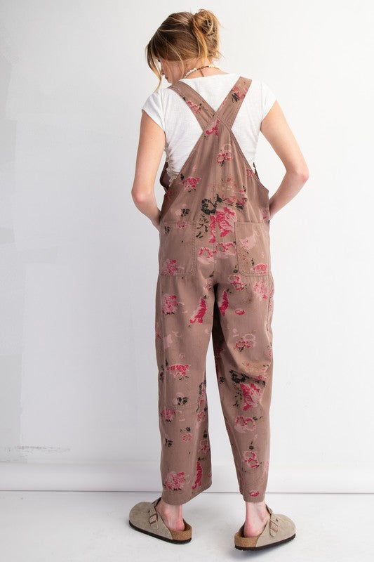 "Addison" Cotton Twill Overalls - The Katie Grace Boutique